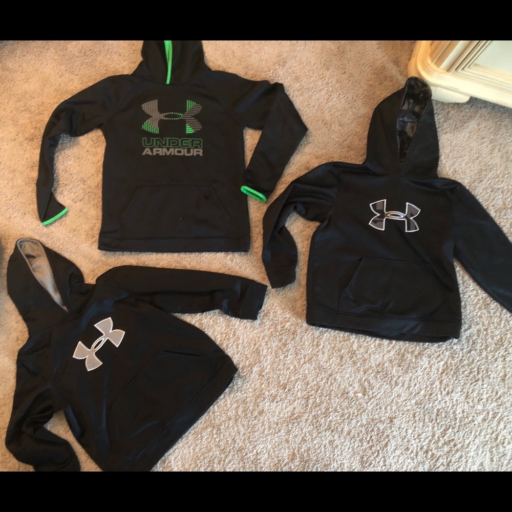 Boys UNDER ARMOR HOODIES ⛄️🍁
